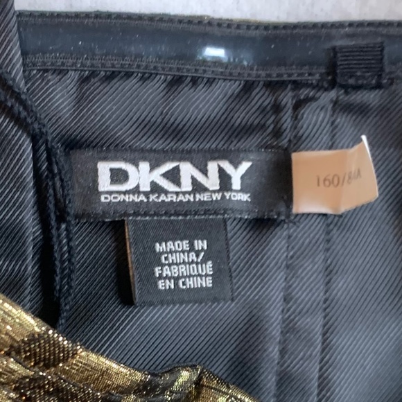 Donna Karan Golden Cocktail Dress - Picture 7 of 14